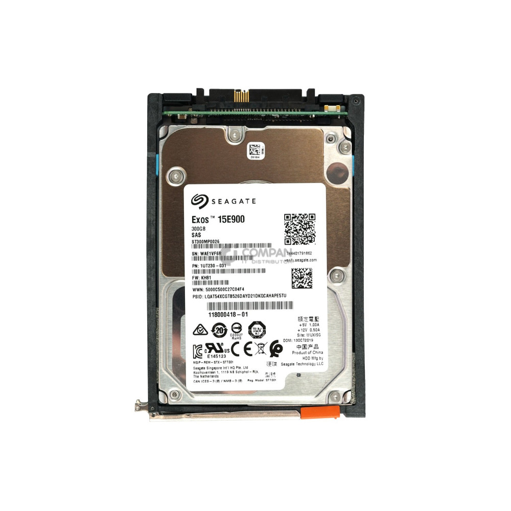 005052935 EMC HDD 300GB 15K SAS 6G 2.5" SFF HOT-SWAP FOR EMC VNX